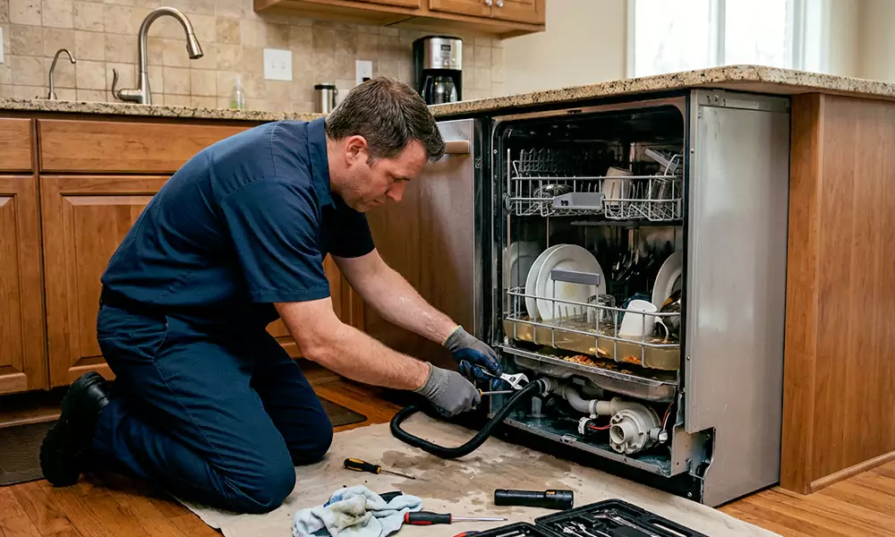 Dishwasher Not Draining Repair in Camp Pendleton, CA