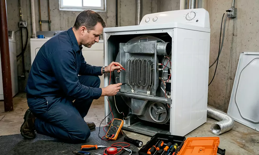 Dryer Not Heating Repair in Camp Pendleton, CA