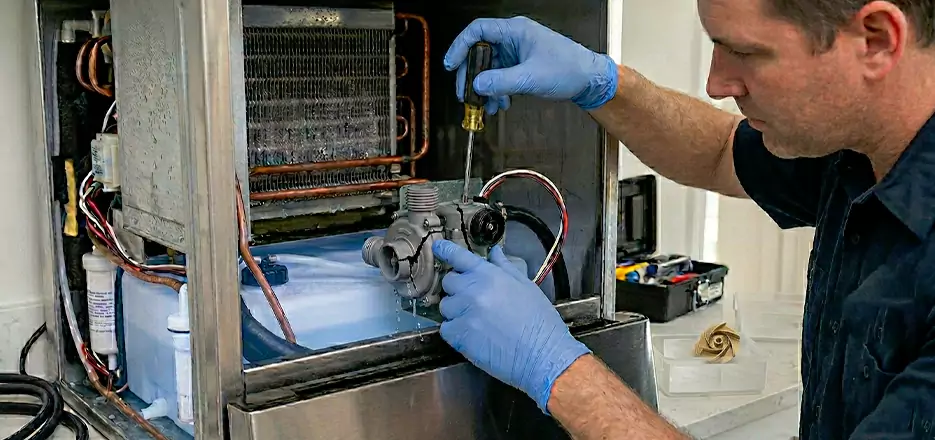 Commercial Ice Maker Water Pump Repair in Camp Pendleton