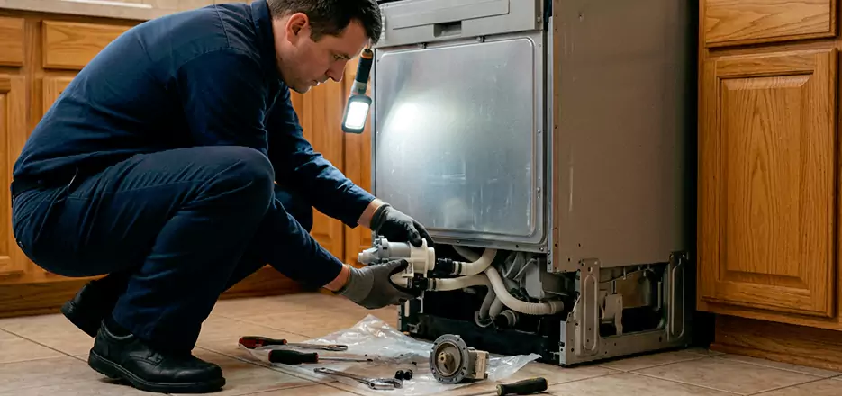 Dishwasher Drain Hose Repair in Camp Pendleton