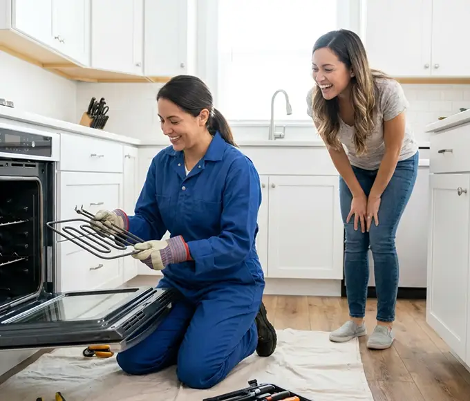 Why Camp Pendleton, CA Residents Trust Camp Pendleton Appliance Pro for Oven Heating Element Repairs?